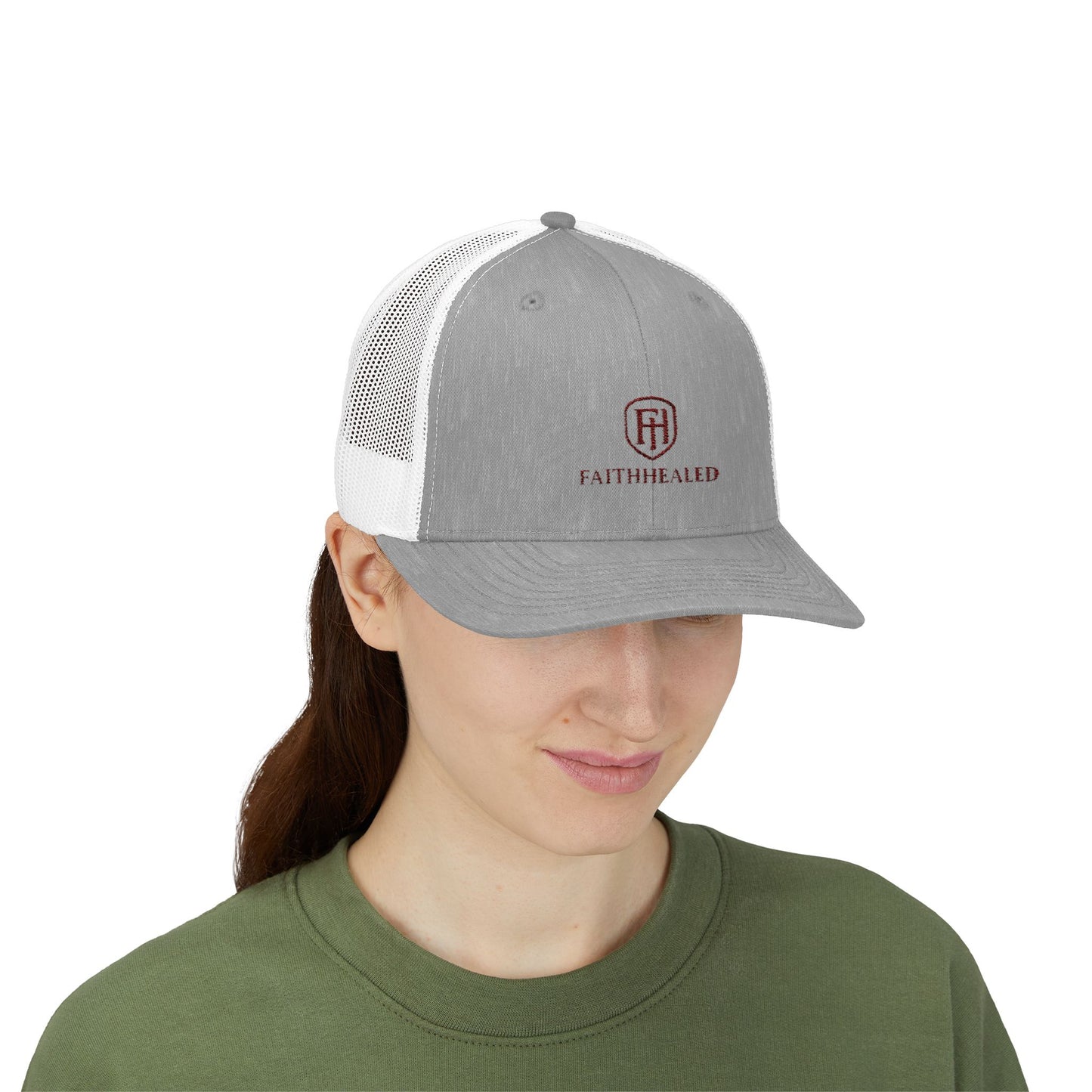 FaithHealed Snapback Trucker Cap