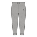 Embroidered Fleece Joggers — Minimal Monogram Logo Sweatpants
