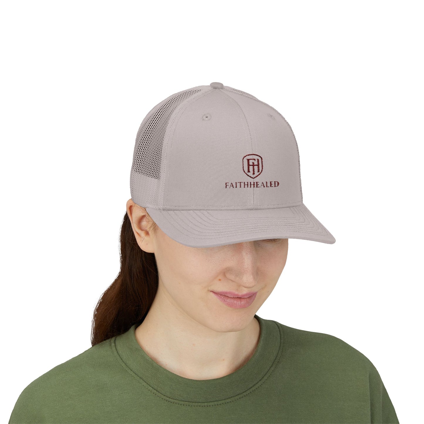 FaithHealed Snapback Trucker Cap