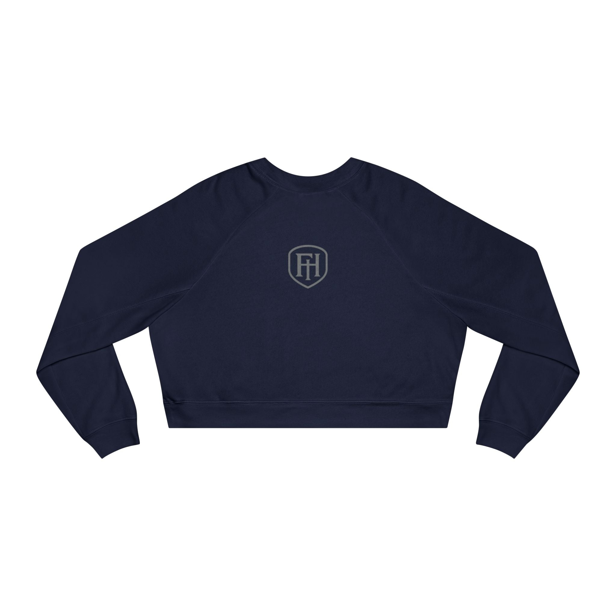 FaithHealed Cropped Pullover — Women's Fleece Crewneck christt