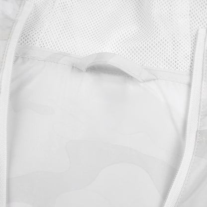 FaithHealed White Camo Windbreaker Jacket — Christian Faith Camo Full-Zip