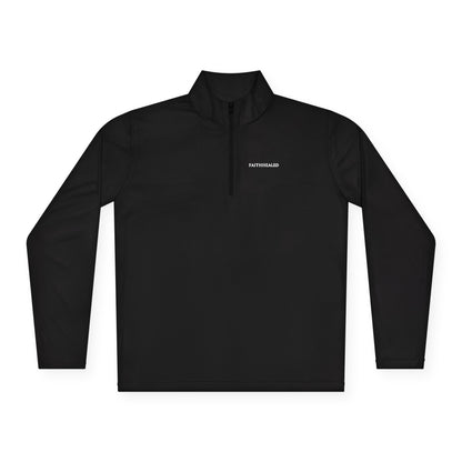 Faith Healed Quarter-Zip Pullover — Christian Inspirational Christianwear
