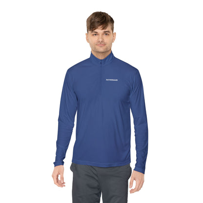 Faith Healed Quarter-Zip Pullover — Christian Inspirational Christianwear