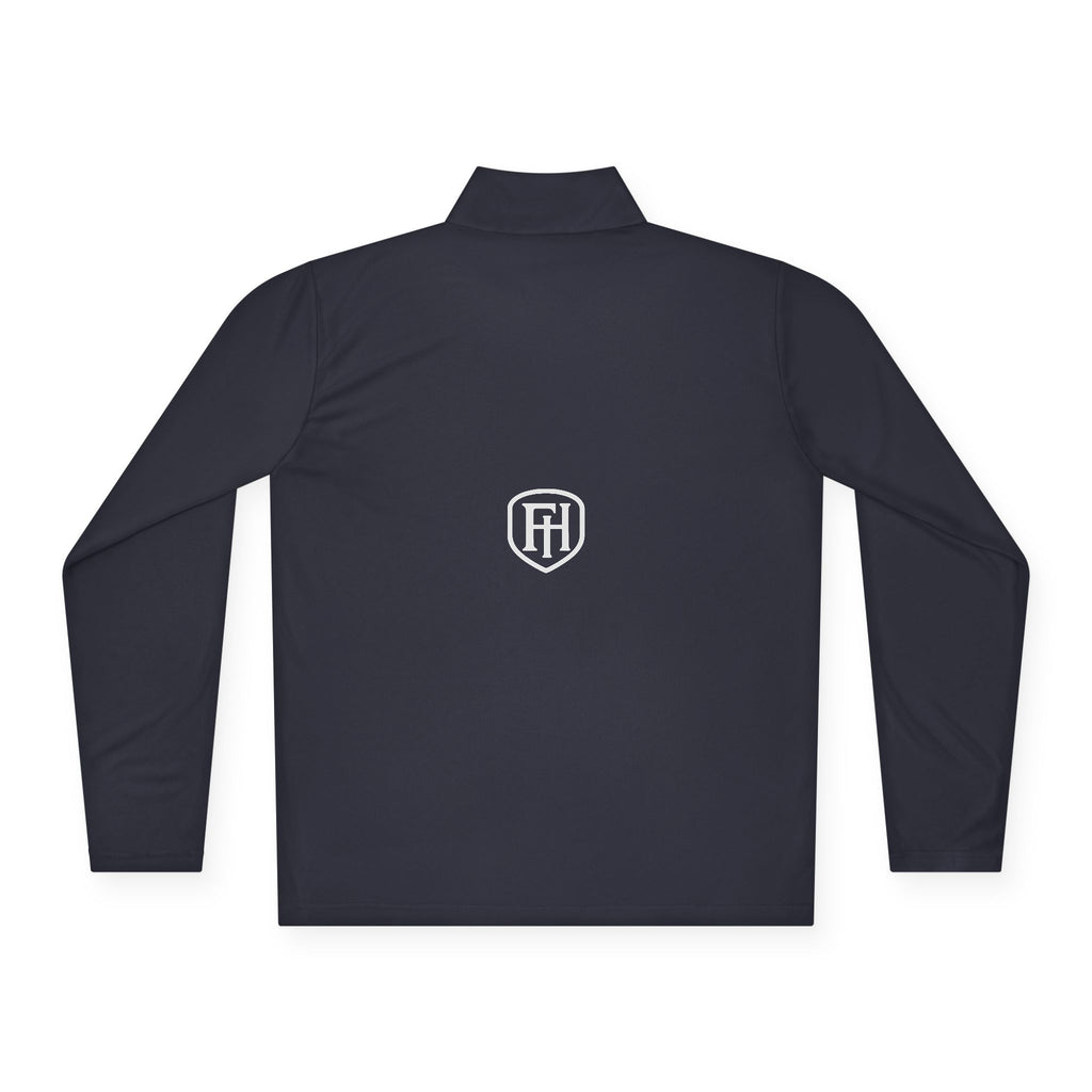 Faith Healed Quarter-Zip Pullover — Christian Inspirational Christianwear