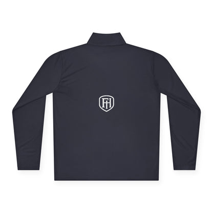 Faith Healed Quarter-Zip Pullover — Christian Inspirational Christianwear