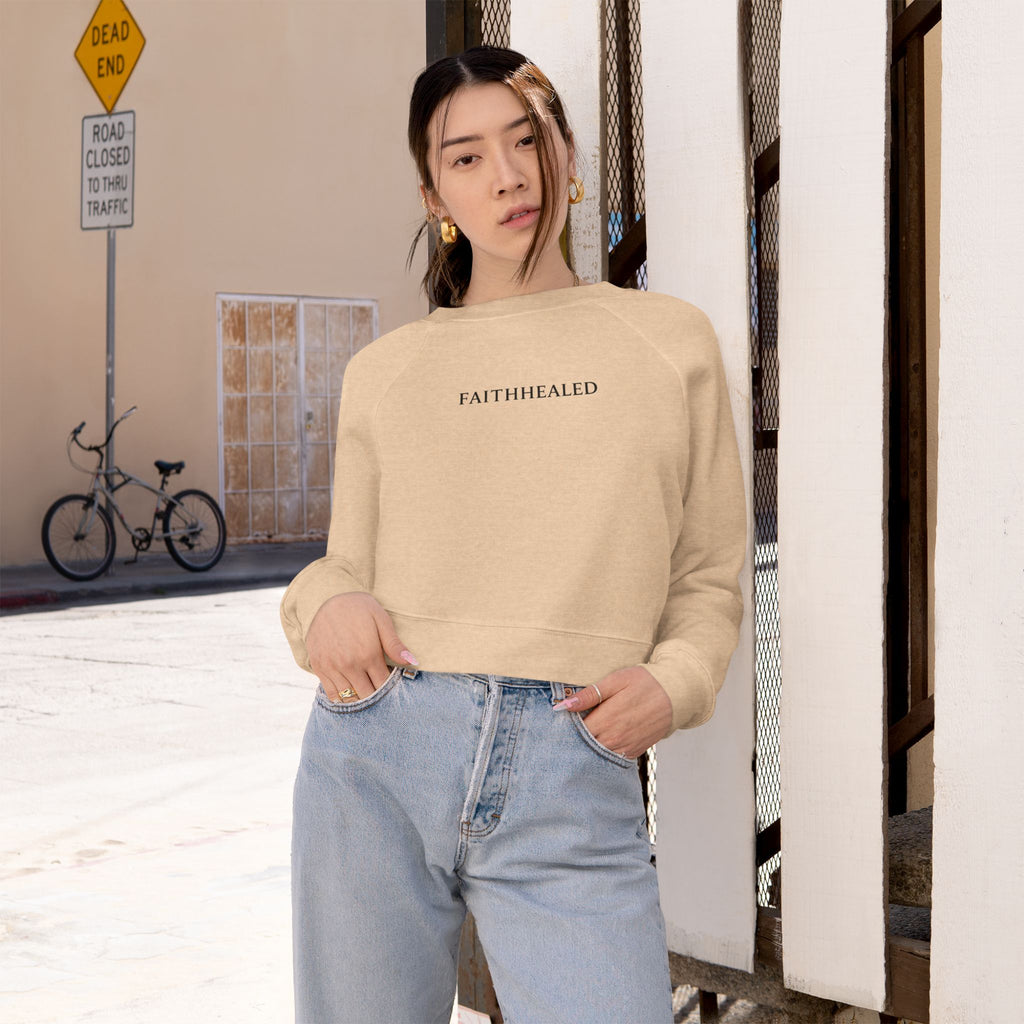 FaithHealed Cropped Pullover