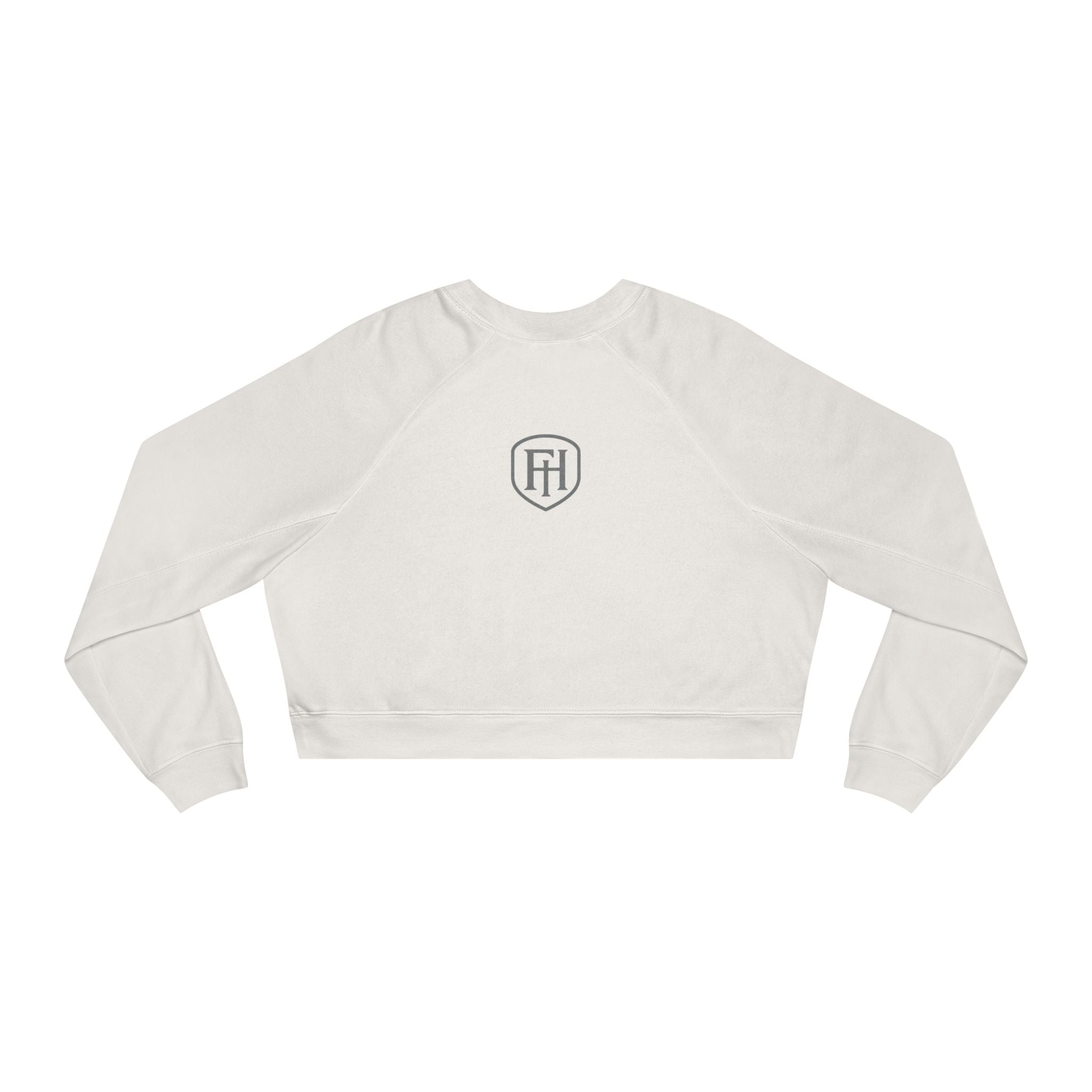 FaithHealed Cropped Pullover — Women's Fleece Crewneck christt