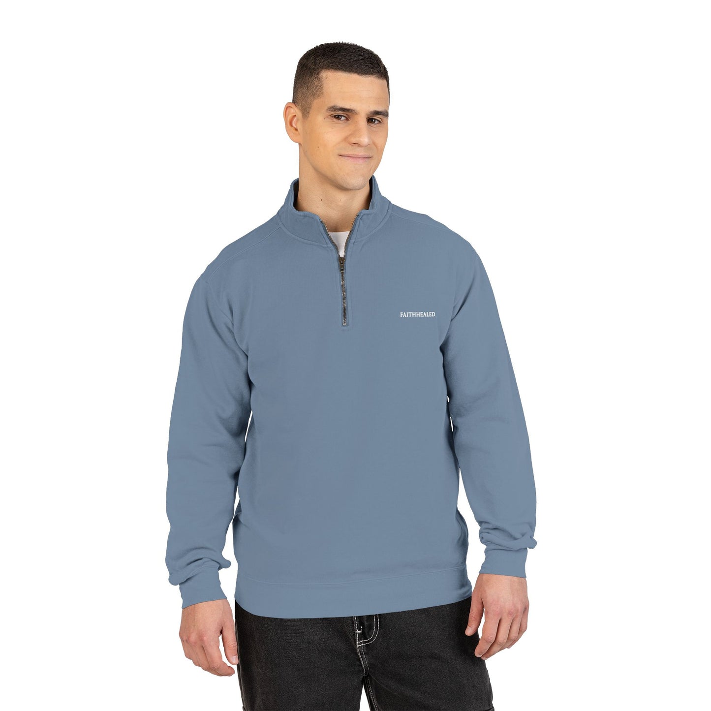 FaithHealed Quarter-Zip Sweatshirt