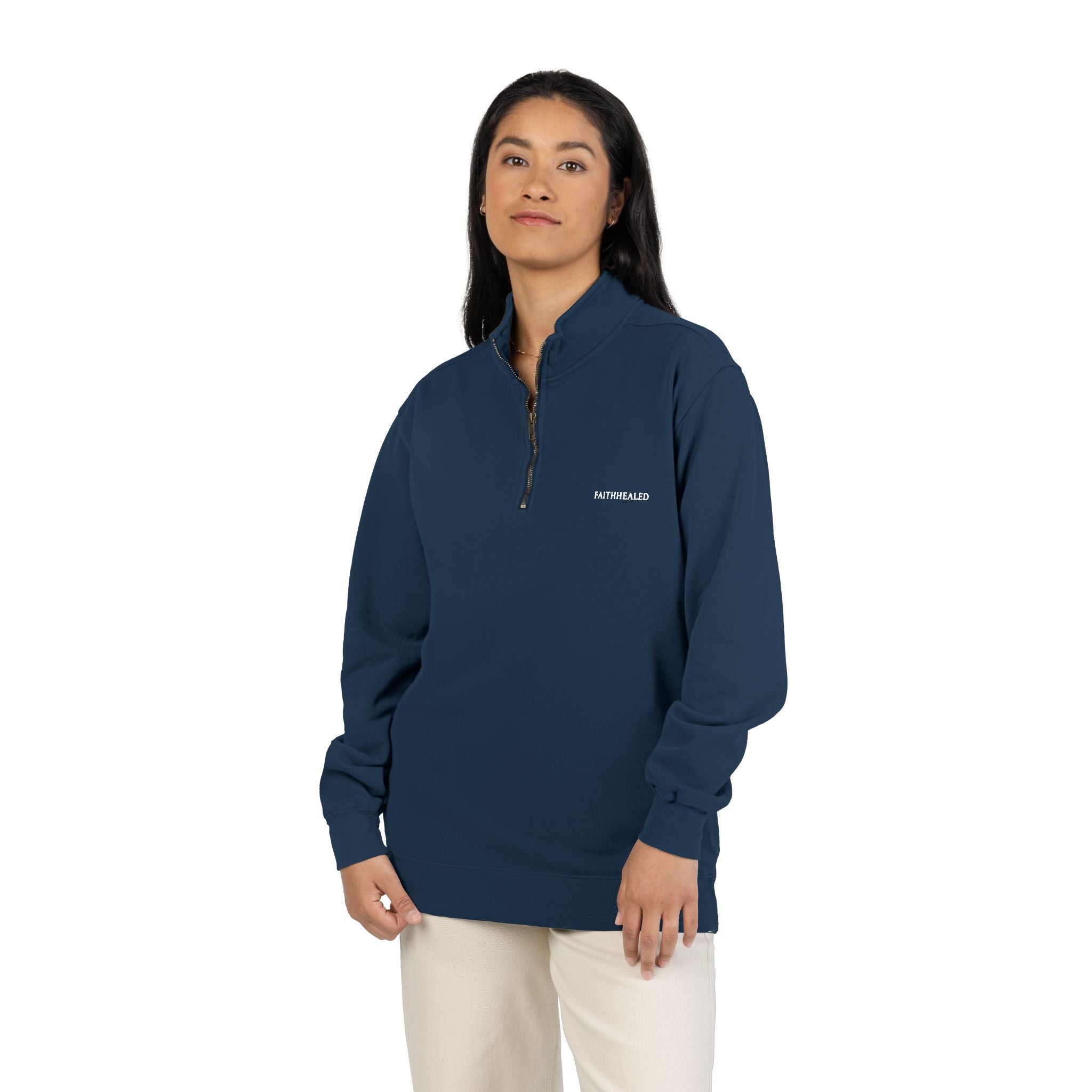 FaithHealed Quarter-Zip Sweatshirt