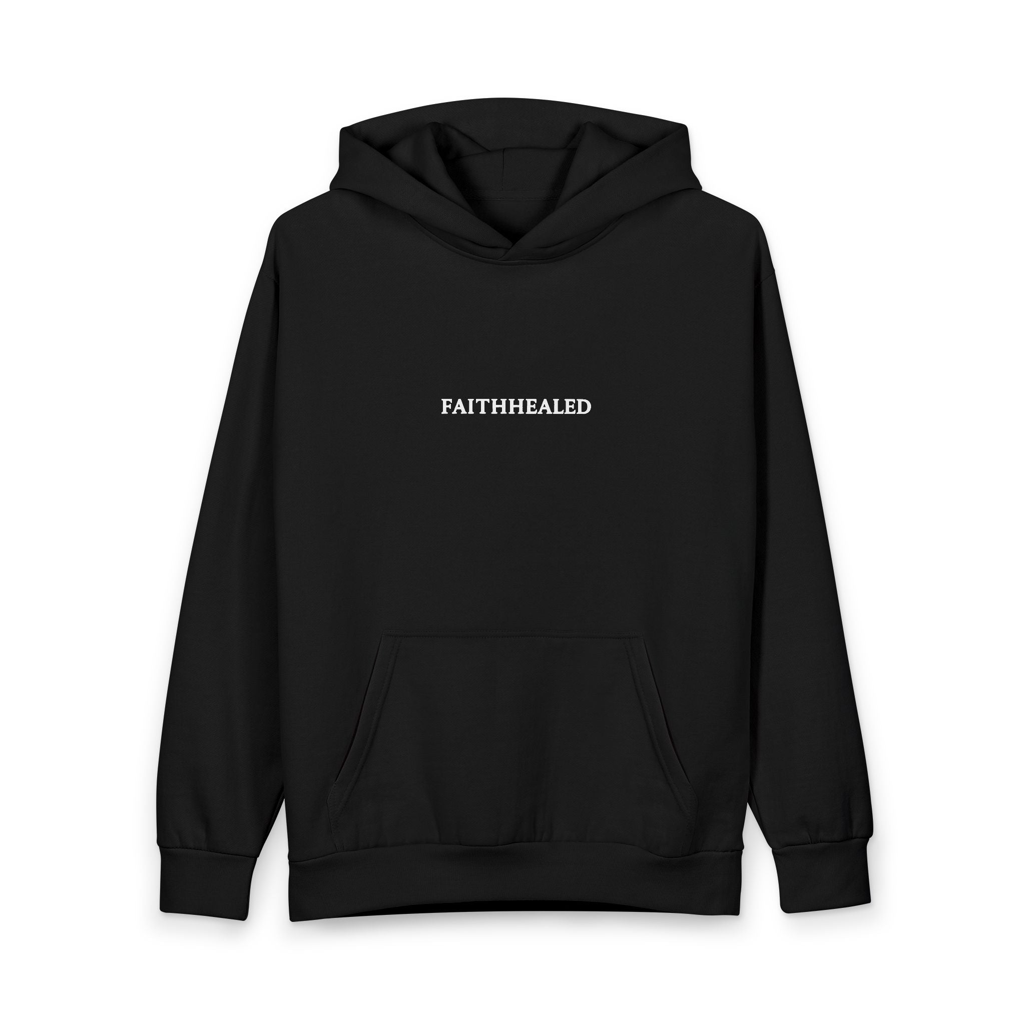 FaithHealed Hoodie — Faith-Based Urban Pullover