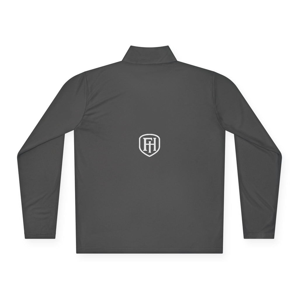 Faith Healed Quarter-Zip Pullover — Christian Inspirational Christianwear