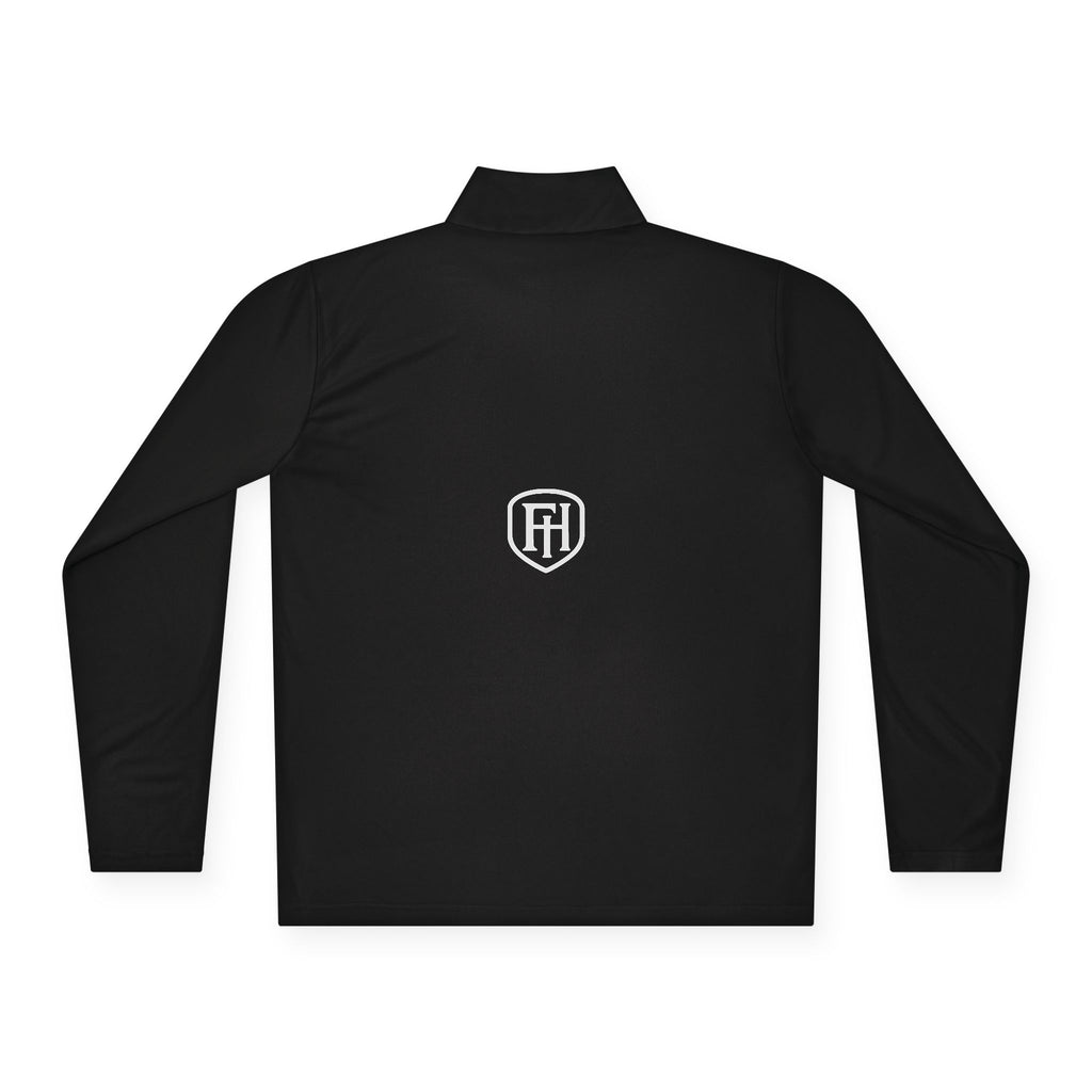 Faith Healed Quarter-Zip Pullover — Christian Inspirational Christianwear