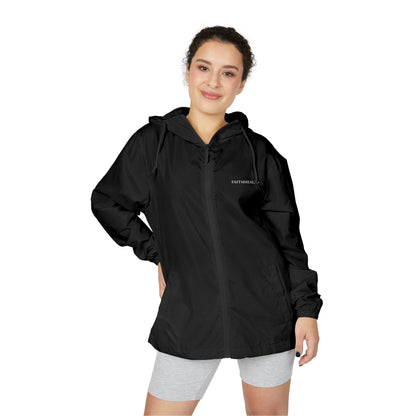 FaithHealed Windbreaker Jacket — Faith Healed Full-Zip Christian Jacket