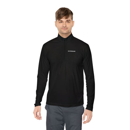 Faith Healed Quarter-Zip Pullover — Christian Inspirational Christianwear