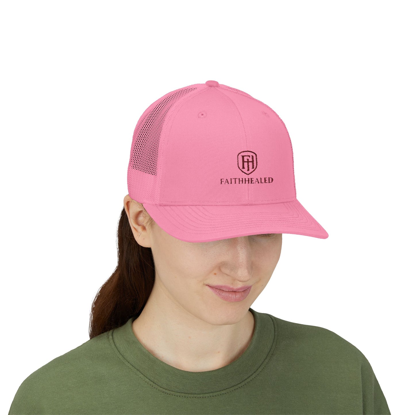 FaithHealed Snapback Trucker Cap