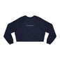 FaithHealed Cropped Pullover — Women's Fleece Crewneck christt