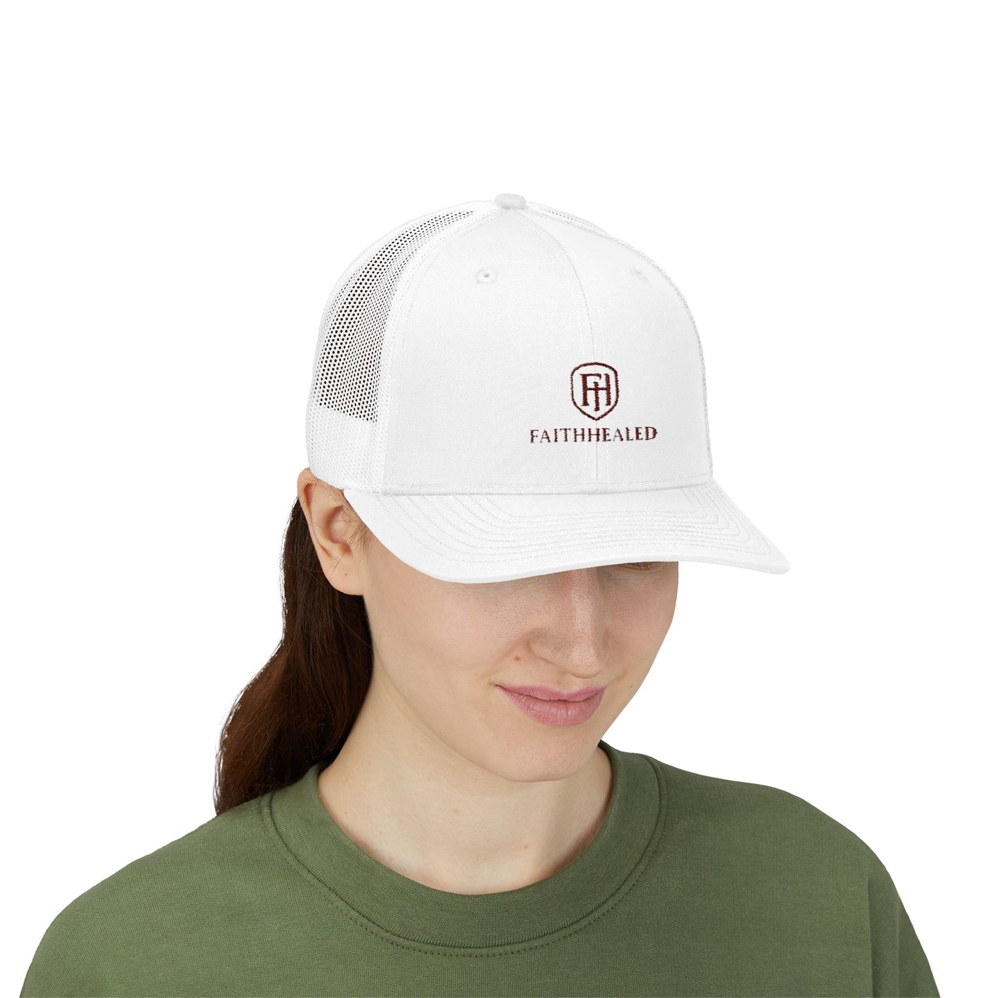 FaithHealed Snapback Trucker Cap