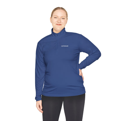 Faith Healed Quarter-Zip Pullover — Christian Inspirational Christianwear