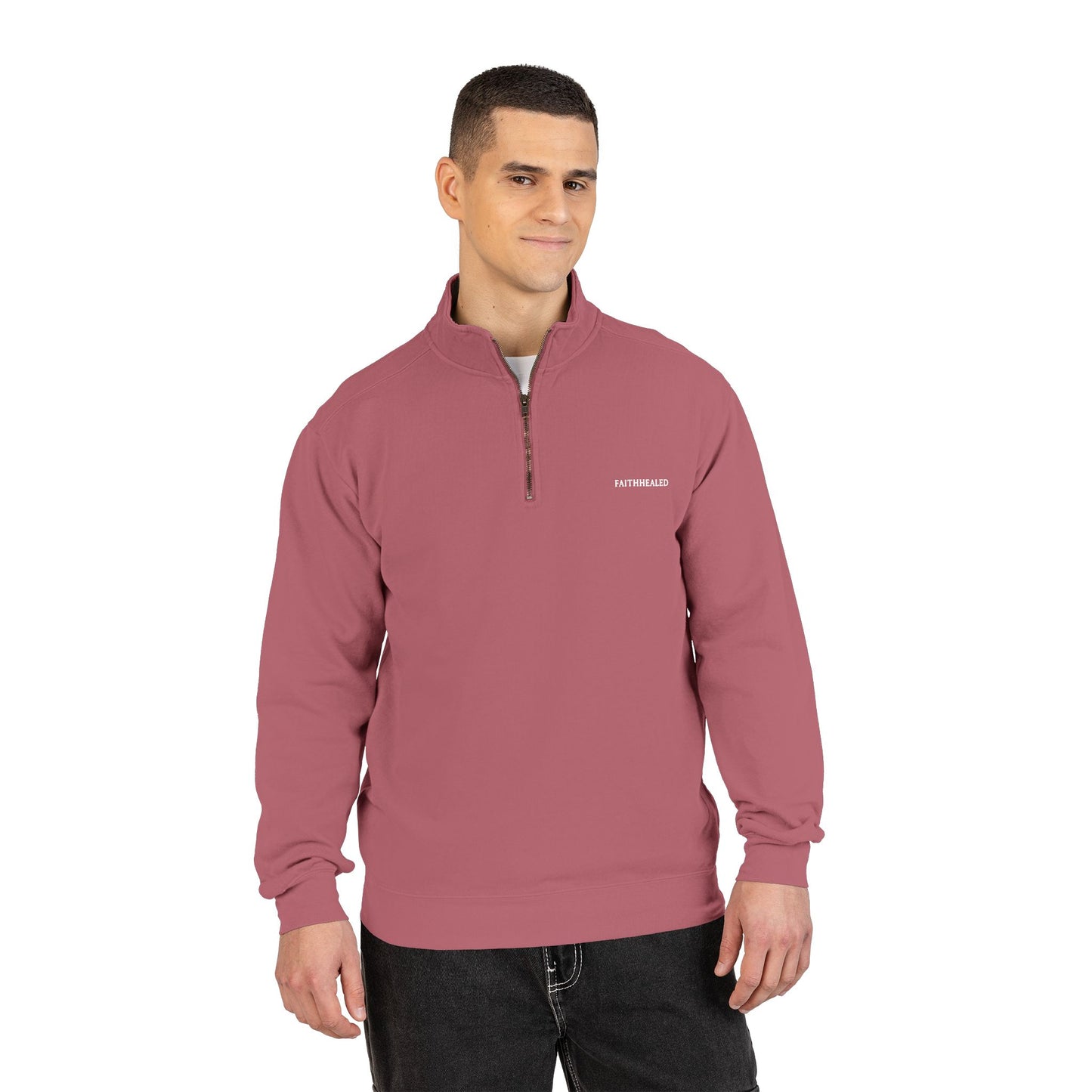 FaithHealed Quarter-Zip Sweatshirt