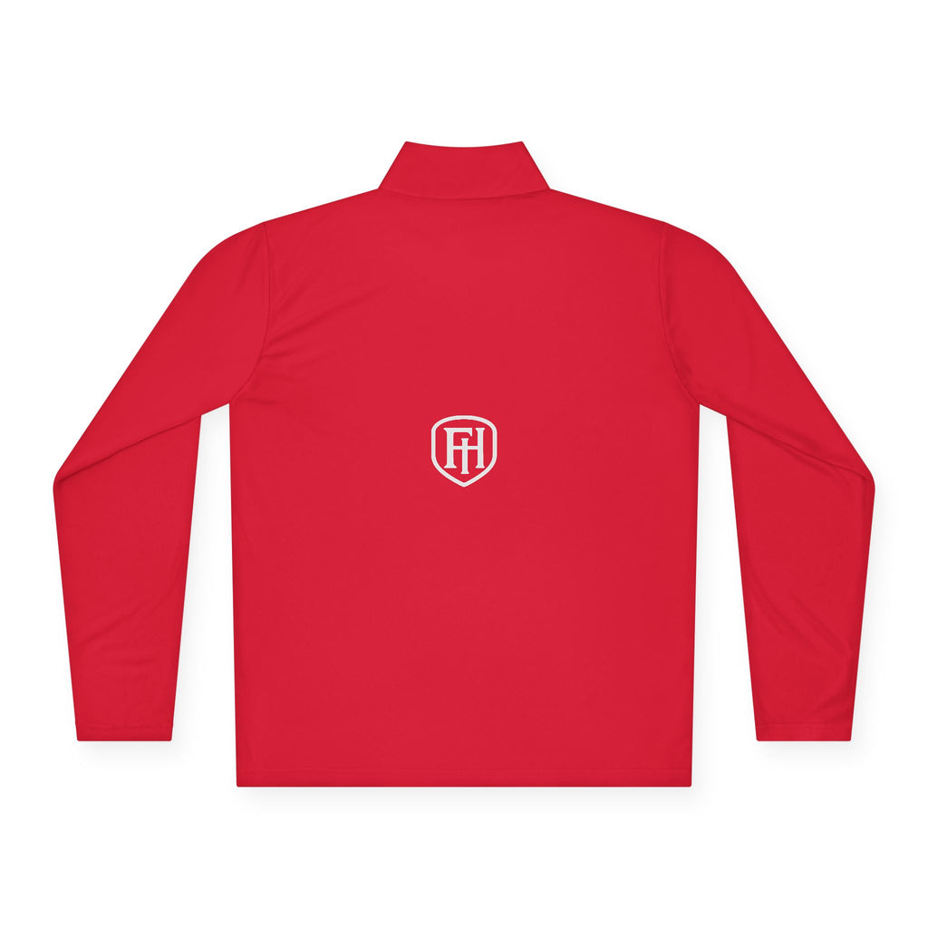 Faith Healed Quarter-Zip Pullover — Christian Inspirational Christianwear