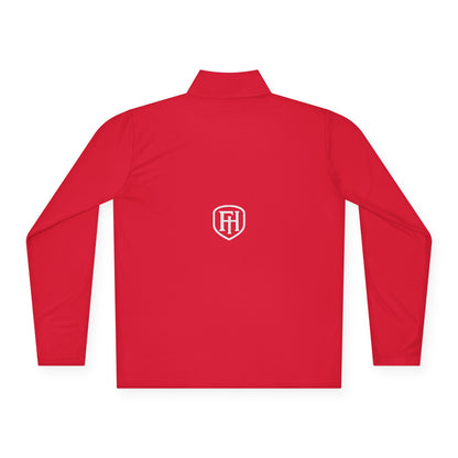 Faith Healed Quarter-Zip Pullover — Christian Inspirational Christianwear